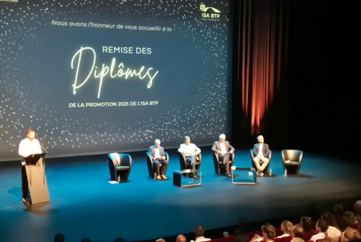 Remise diplôme ISA BTP Gil Briand 2025