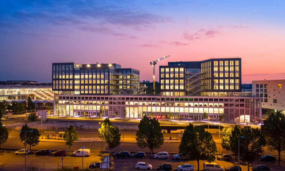Chantier de construction hors-site Ilot ABC Nantes Briand GROUP