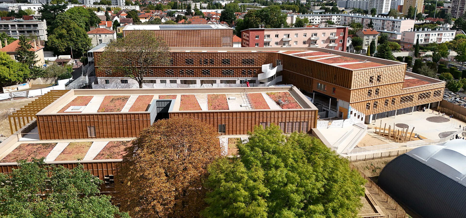 Chantier établissement scolaire briand group