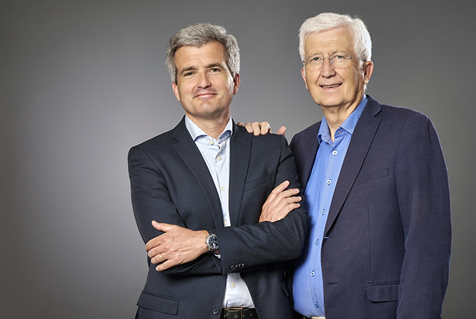 Portrait Gil et Roger Briand - dirigeants Briand Group