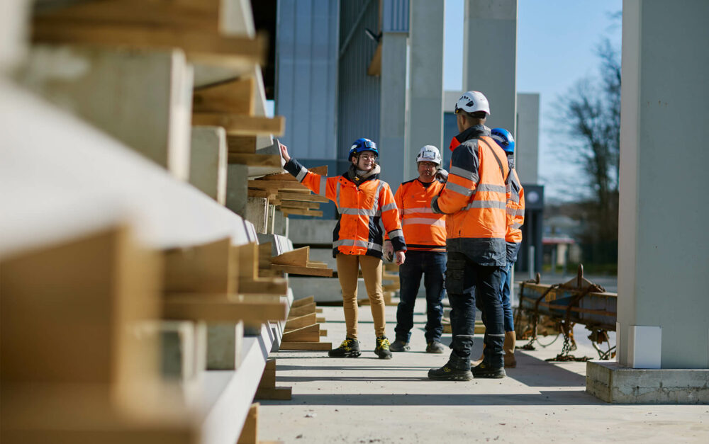 réunion de chantier Briand GROUP