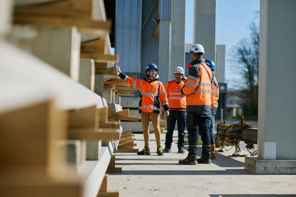 réunion de chantier Briand GROUP